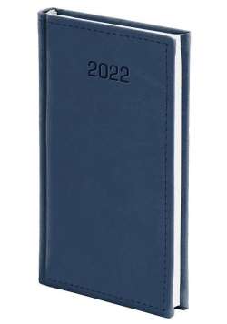 Kalendarz 2022 A6 tygodniowy Vivella granatowy