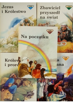 Biblijne opowiadania dla najmłodszych Tom od I do V