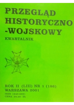Przegląd historyczno wojskowy Rok II nr 1