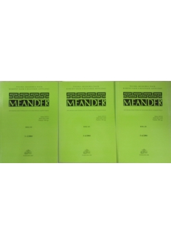 Meander, Rok LIX 1-2/2004, 3-4/2004, 5-6/2004