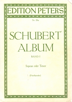 Schubert Album Band 1