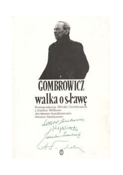 Gombrowicz walka o sławę