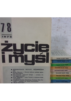 Życie i myśl ,Zestaw 10 książek