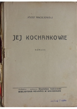 Jej kochankowie, 1929 r.