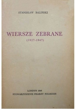Wiersze zebrane 1948 r