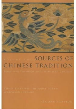 Sources of Chinese tradition tom 2