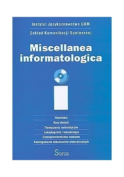 Miscellanea informatologica