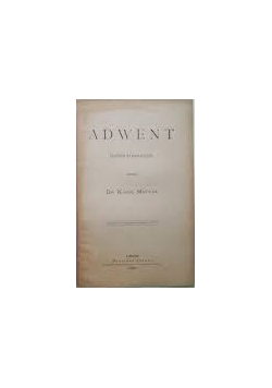 Adwent, 1907 r.