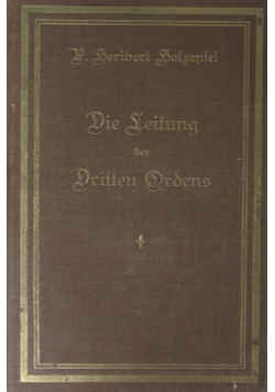 Das Zeremoniale des Dritten Ordens ,1925r.