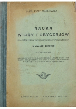 Nauka wiary i obyczajów 1925 r.