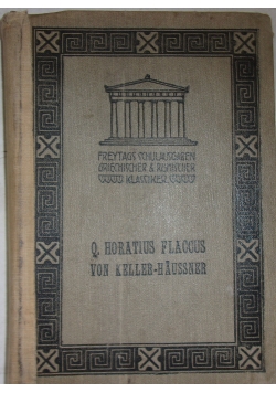 Q. Horatius Flaccus, 1915r.