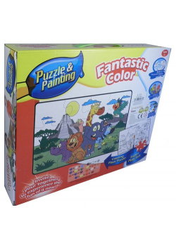 Puzzle do malowania Zwierzęta Afryki 12