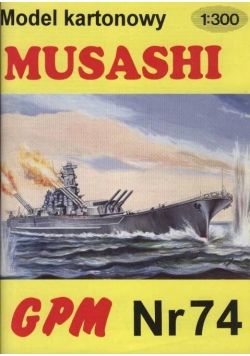 Model kartonowy Musashi GPM nr.74