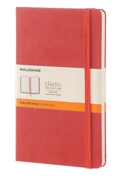 Notes Classic 13x21 tw. linia- pomarańczowy