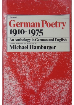 German Poetry 1910 - 1975