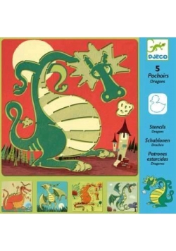 Zestaw szablonów - Smoki
