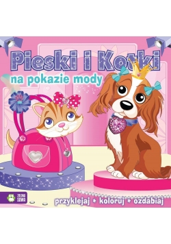 Pieski i kotki na pokazie mody