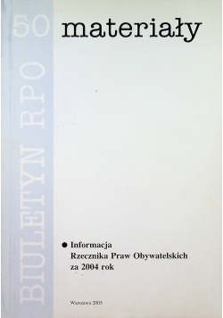 Biuletyn RPO 50