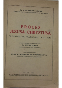 Proces Jezusa Chrystusa, 1927 r.