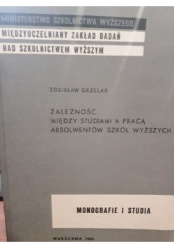 Zależność między studiami a pracą absolwentów szkół wyższych