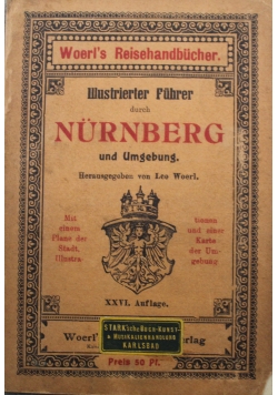 Illustrierter Fuhrer durch Nurnberg und Umgebung 1902 r.