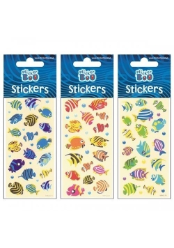 Naklejki Sticker BOO silver ryby