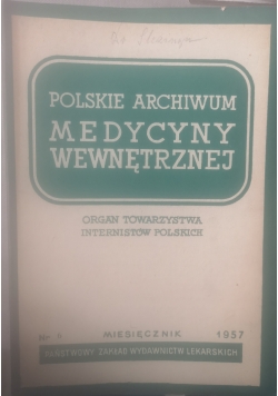 Polskie archiwum medycyny wewnętrznej nr.5