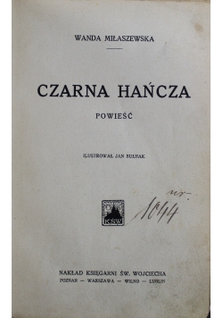 Czarna Hańcza 1931 r.