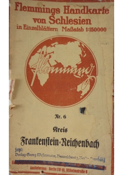 Flemmings Handkarfe von Schlesien in Einzelblaffern
