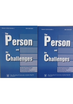The Person and the Challenges, Volume 4, Nr 1 i 2 (2014r)