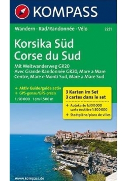 Korsika Sd 1:50 000 Kompass