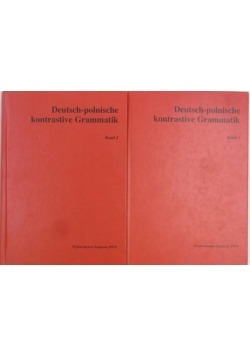 Engel Ulrich  - Deutsch-polnische kontrastive Grammatik, Band I-II