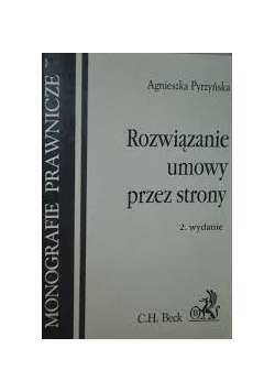 Rozwiązanie umowy przez strony