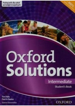 Oxford Solutions Intermediate SB OXFORD