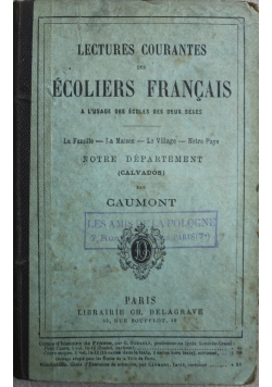 Lectures Courantes des Ecoliers Francais 1879 r.