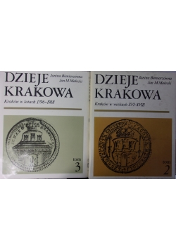 Dzieje Krakowa. Tom I-II
