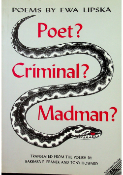 Poet Criminal Madman