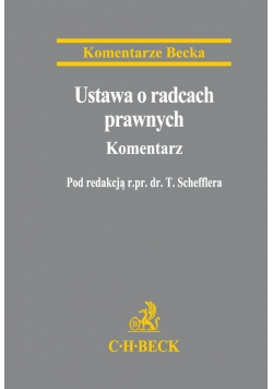 Ustawa o radcach prawnych Komentarz