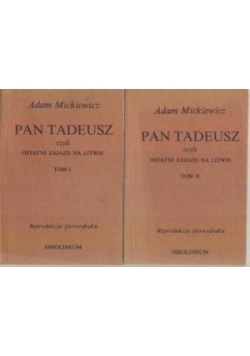 Pan Tadeusz  1834r.