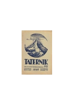 Taternik, październik nr. 3-4, 1948r.