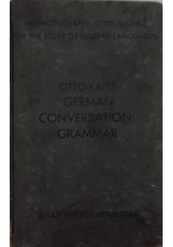 German Conversation- Grammar, 1939 r.