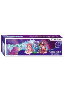Farby plakatowe 12kol/20ml Enchatimals