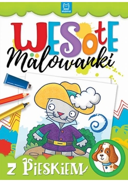 Wesołe malowanki z pieskiem