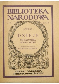 Dzieje od założenia miasta Rzymu