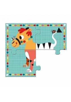 Puzzle drewniane - Rigolo