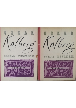 Kolberg dzieła wszystkie, 2 tomy