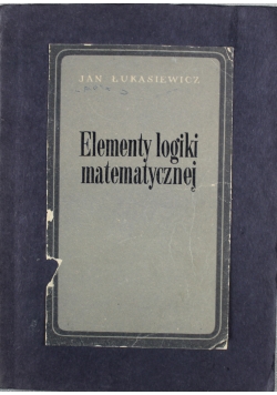 Elementy logiki matematycznej