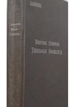 Brevior Synopsis. Theologiae Dogmaticae, 1946r.