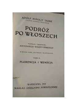 Podróż po w Włoszek 1908r
