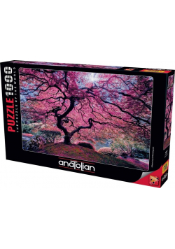 Puzzle 1000 Różowe drzewo